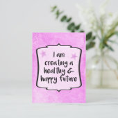 Carte Postale Good Luck Diet Weight Loss (Debout devant)