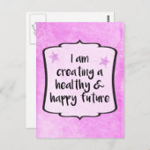 Carte Postale Good Luck Diet Weight Loss (Devant / Derrière)