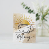 Carte postale Good Morning (Debout devant)