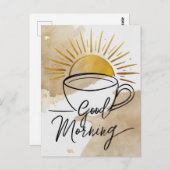 Carte postale Good Morning (Devant / Derrière)