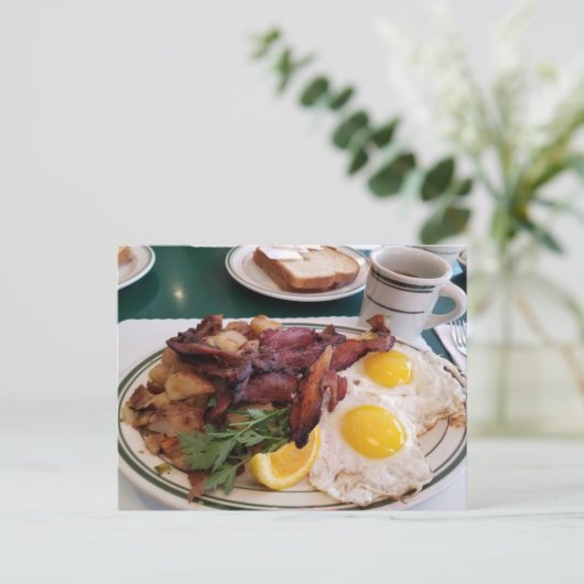 Carte Postale Good morning card (Debout devant)