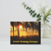 Carte Postale Good Morning Georgia (Debout devant)