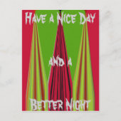 Carte postale Good Morning Modèle horizontal (Devant)