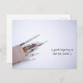 Carte Postale Good Start is Half the Battle (Devant / Derrière)