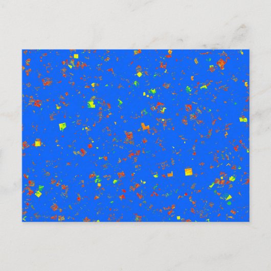 Carte Postale Goodluck Dream Blue Modèle ajouter do-it-yourself  (Devant)