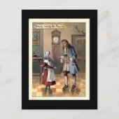 Carte Postale Goody met en garde l'écureuil (Devant)