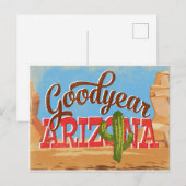 Carte Postale Goodyear Arizona Vintage voyage (Devant / Derrière)