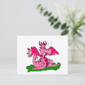 Carte Postale Goofy Dragon Cute (Debout devant)