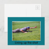 Carte postale Goofy Golf (Devant / Derrière)