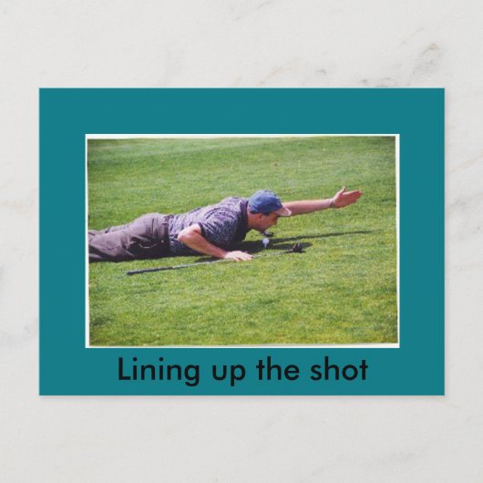 Carte postale Goofy Golf (Devant)