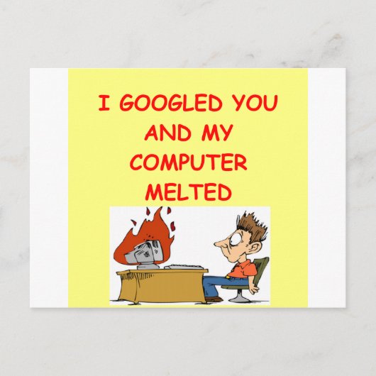 Carte Postale google love (Devant)