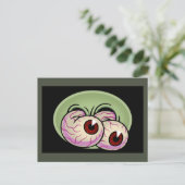 Carte Postale Googly Monster Eyes (Debout devant)
