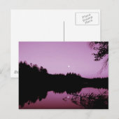 Carte Postale Goose Pond le soir (Devant / Derrière)