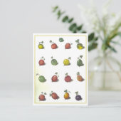 Carte postale Gooseberries vintage (Debout devant)