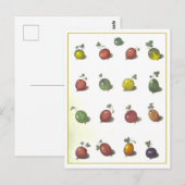 Carte postale Gooseberries vintage (Devant / Derrière)