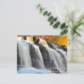 Carte postale Gooseberry Falls Minnesota (Debout devant)