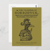 Carte postale Gorboduck (Devant / Derrière)