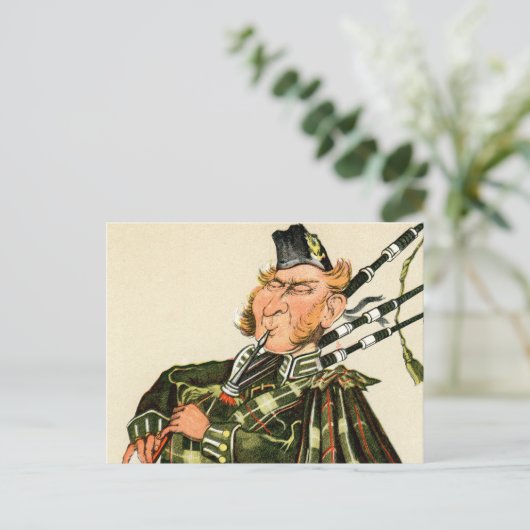Carte Postale Gordon Highlanders - Piper (Debout devant)