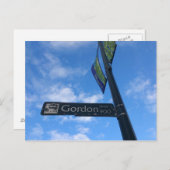 Carte Postale Gordon Street (Devant / Derrière)