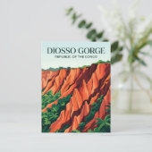 Carte Postale Gorge de Diosso République du Congo (Debout devant)