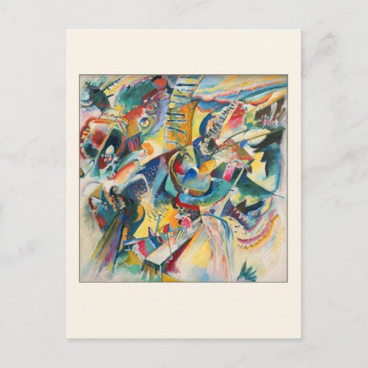 Carte Postale Gorge de l'improvisation - Wassily Kandinsky - (Devant)