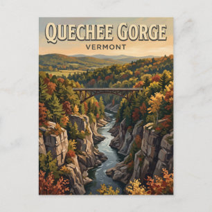 Carte Postale Gorge de Quechee Vermont