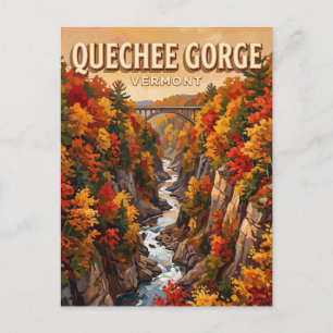 Carte Postale Gorge de Quechee Vermont