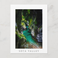 gorge de Soca en Slovénie