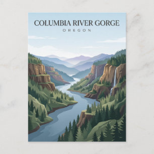 Carte Postale Gorge du fleuve Columbia Oregon