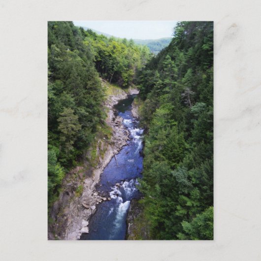 Carte Postale Gorge du Quechee, Vermont (Devant)