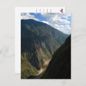 Carte Postale Gorge du tigre bondissant (Devant / Derrière)