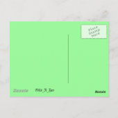 CARTE POSTALE GORGEANT COUGAR (Dos)