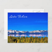 CARTE POSTALE GORGEOUS LAKE TAHOE POSTCARD (Devant / Derrière)