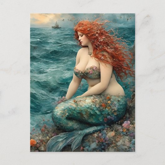 Carte Postale Gorgeous Mermaid (Devant)