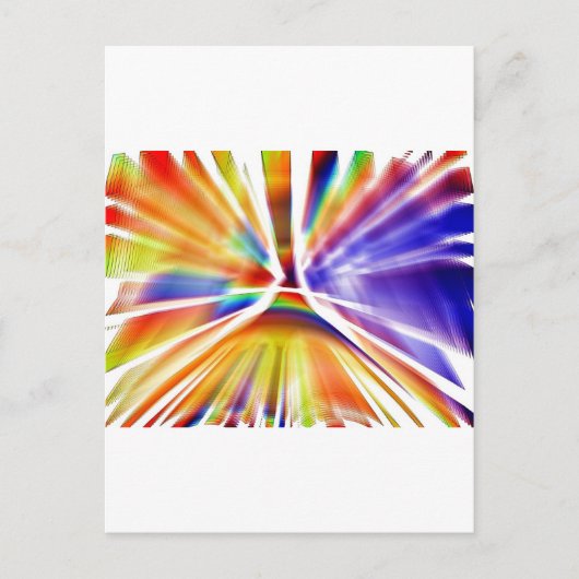 CARTE POSTALE GORGEUSE PEINTURE ART SPLATTER (Devant)