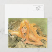 Carte postale Gorgona Mermaid (Devant / Derrière)