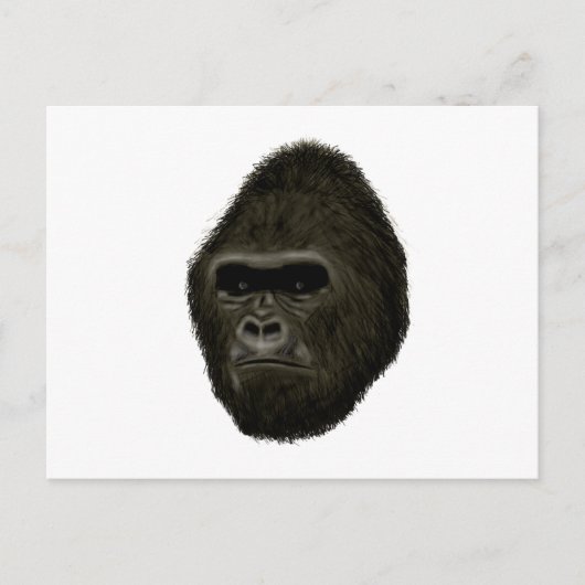 Carte Postale Gorilla (Devant)