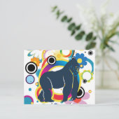 Carte postale Gorilla (Debout devant)