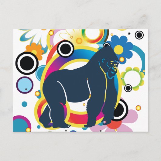 Carte postale Gorilla (Devant)