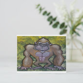 Carte Postale Gorilla (Debout devant)