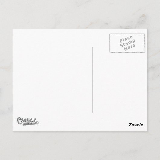 Carte Postale Gorilla (Dos)