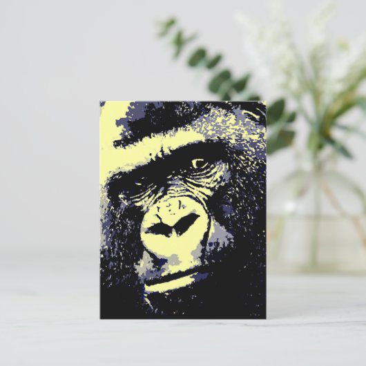 Carte Postale Gorilla (Debout devant)