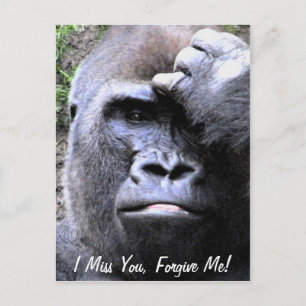 Carte Postale Gorilla_