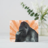 Carte postale Gorilla (Debout devant)