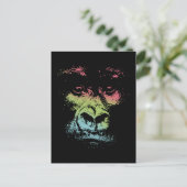 Carte Postale Gorilla Face (Debout devant)