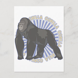 Carte Postale Gorille classique