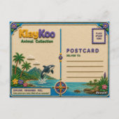 Carte Postale Gorille Forêt Bwindi Moderne KlayKoo (Dos)