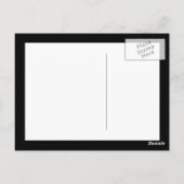 Carte Postale Gorille singe Mona Lisa (Dos)