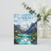 Carte Postale Gosausee Autriche (Debout devant)