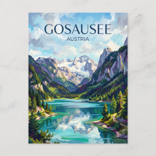 Carte Postale Gosausee Autriche